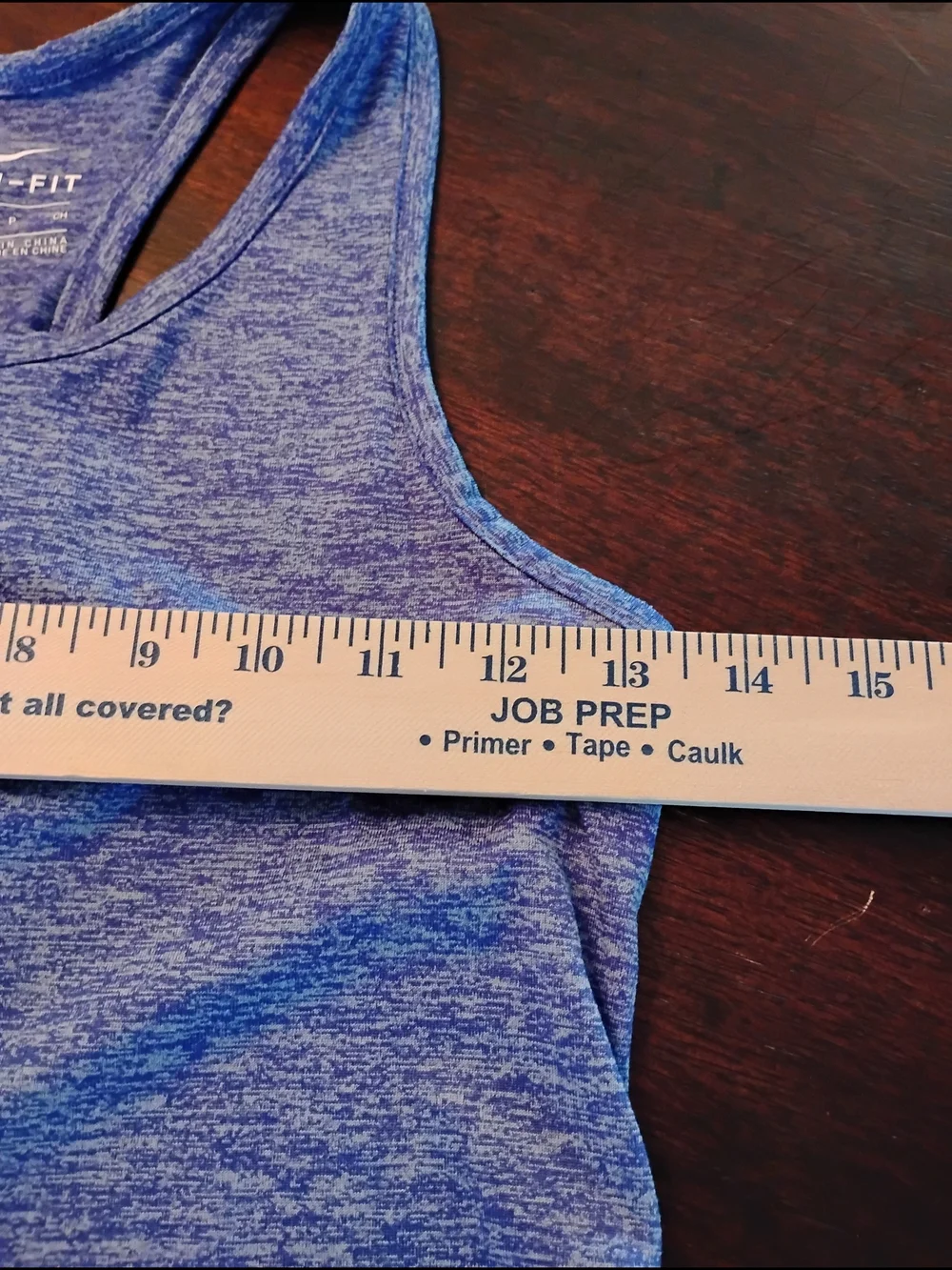 Nike Purple Heather Racerback Tank Top
